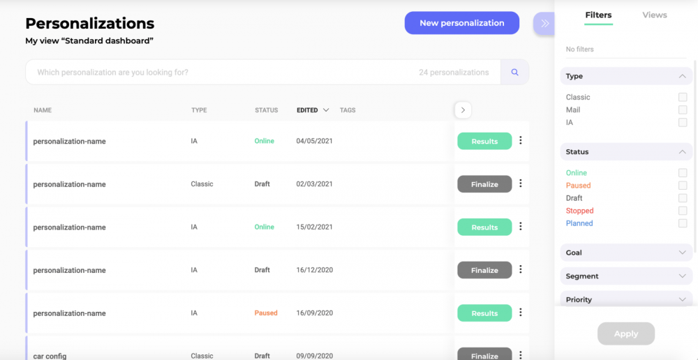 Kameleoon: Drive Growth with AI-powered Experimentation 3 Kameleoon AI Personalization