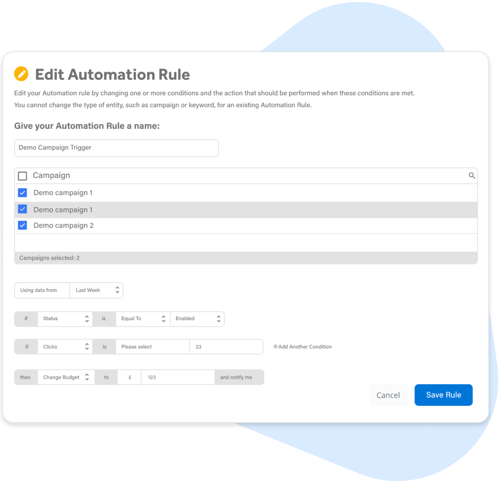 Adzooma: Manage and Optimize Your Google, Microsoft, and Meta Ads In One Platform 5 Rules-Based Automation