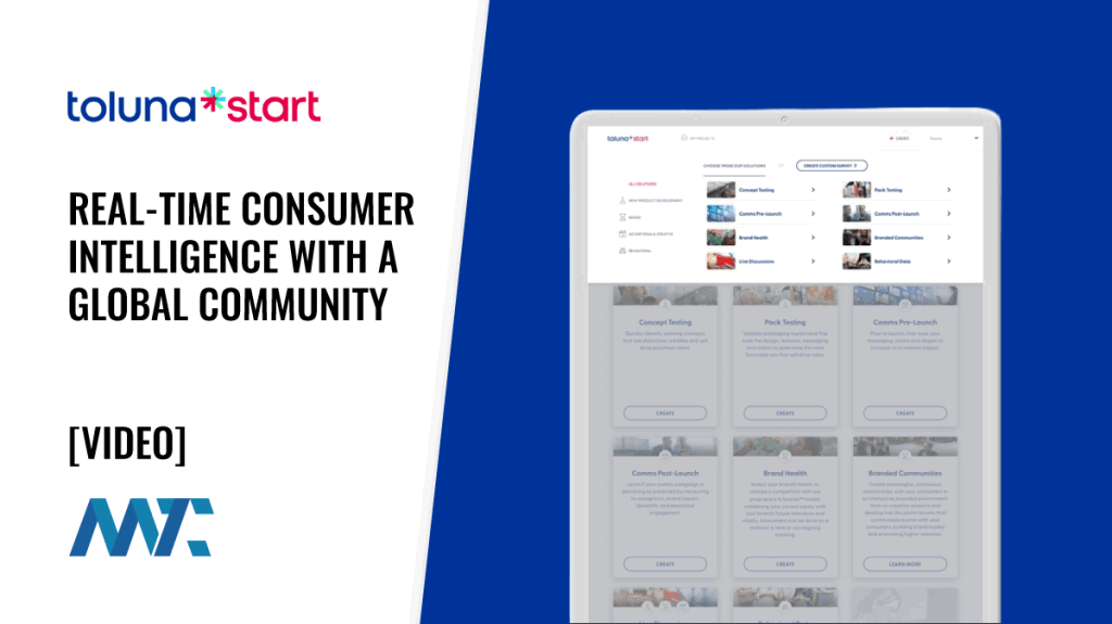 Toluna Start: Consumer Market Research