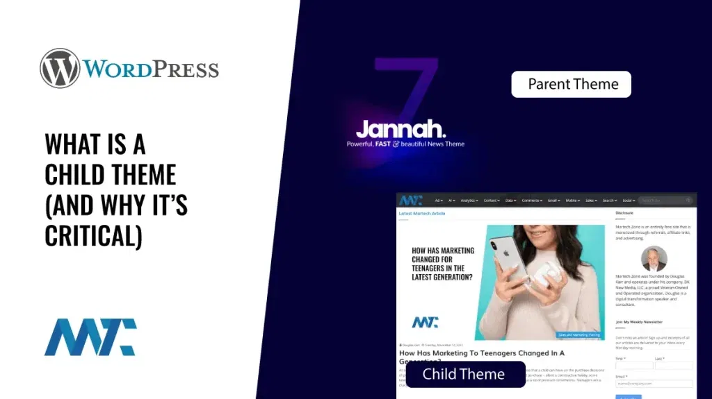 WordPress Parent Theme and Child Theme