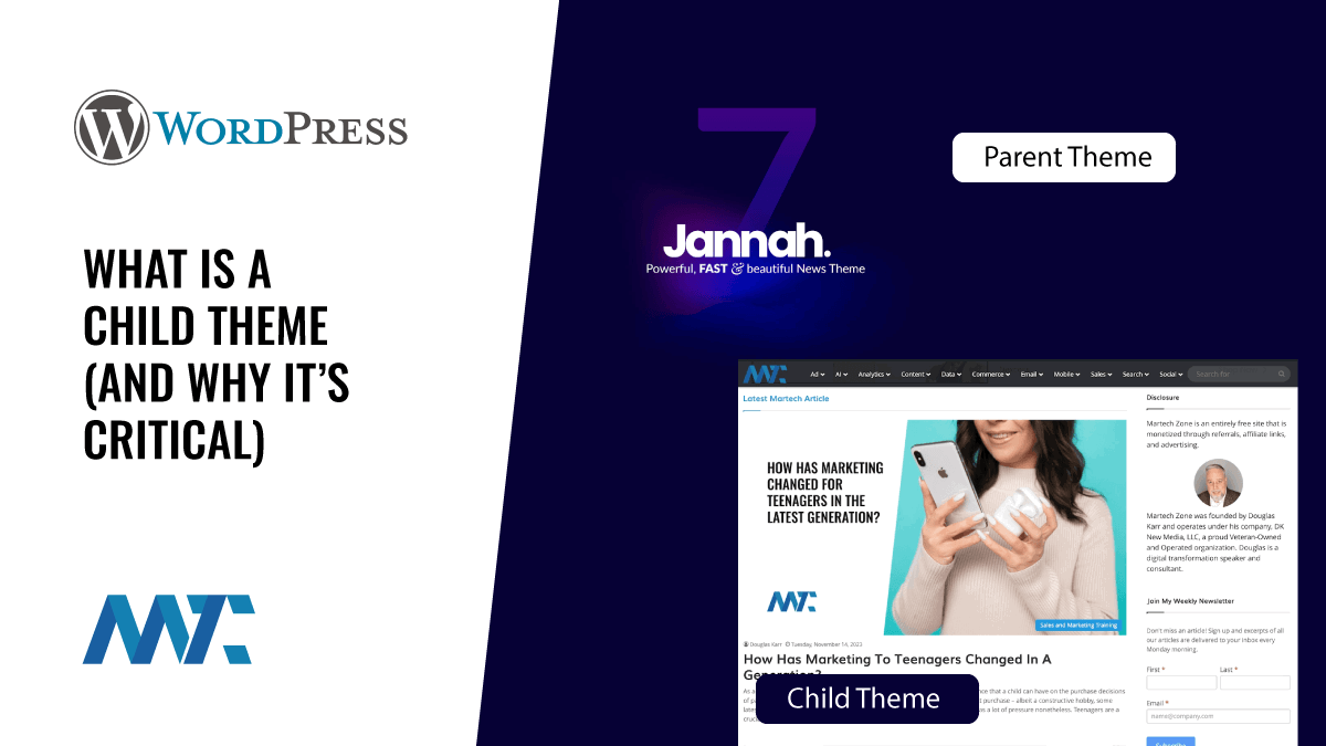WordPress Parent Theme and Child Theme