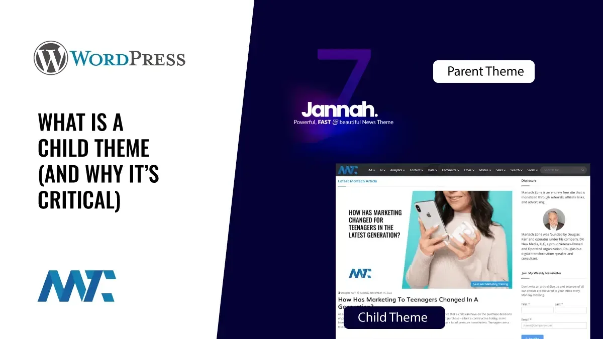 WordPress Parent Theme and Child Theme