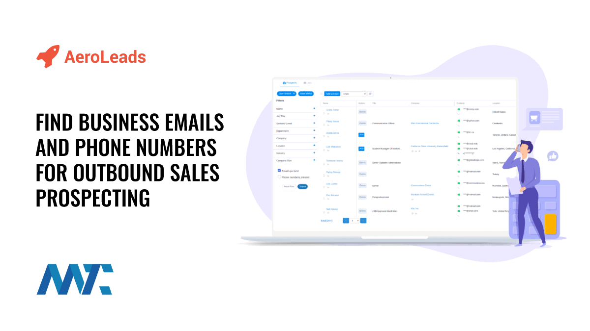 Find Business Email Addresses and Phone Numbers for Sales Prospecting