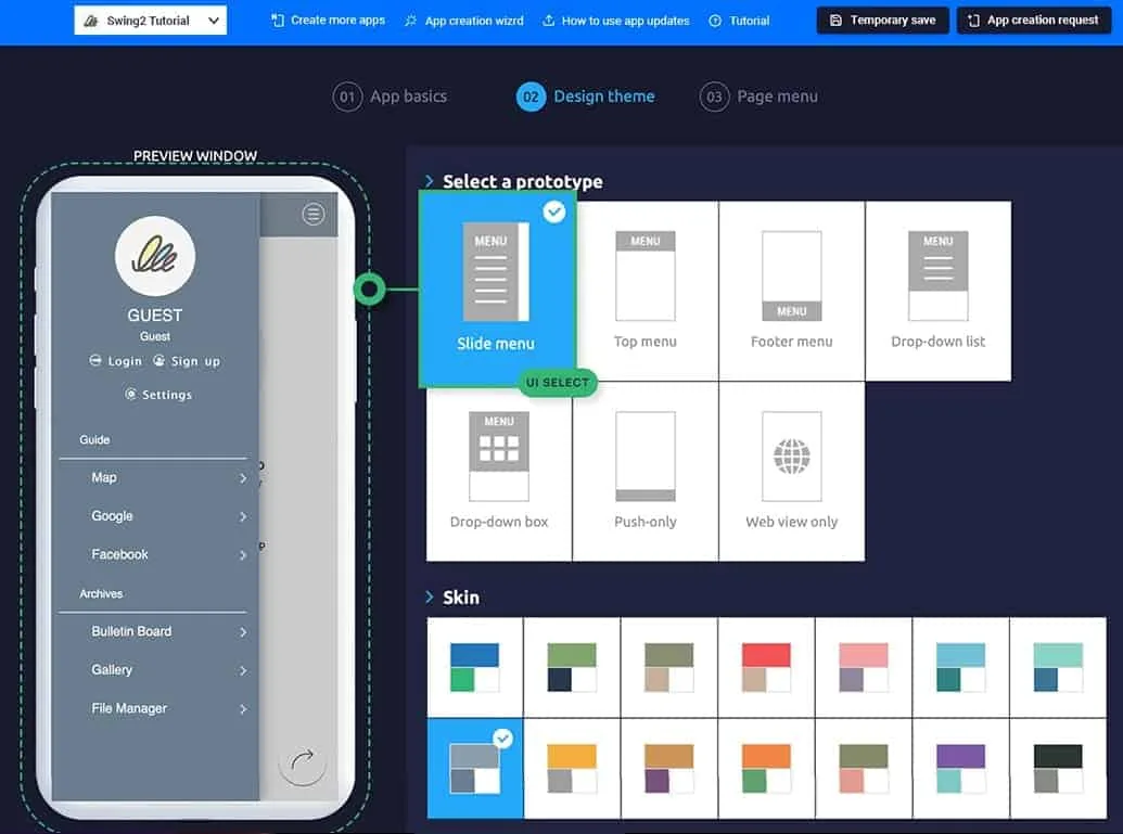 app-maker-layout-selector