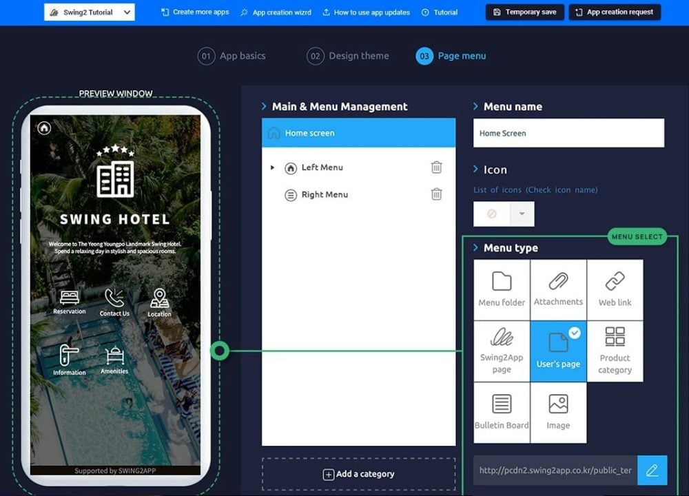 Swing2App: The Ultimate No-code App Development Platform 4 Swing2App Mobile App Content Management System