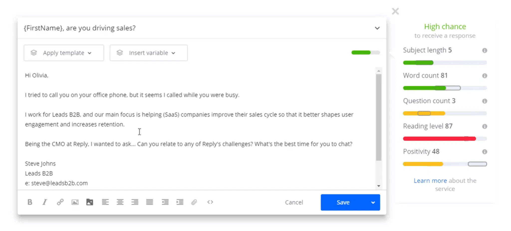 email-improvement