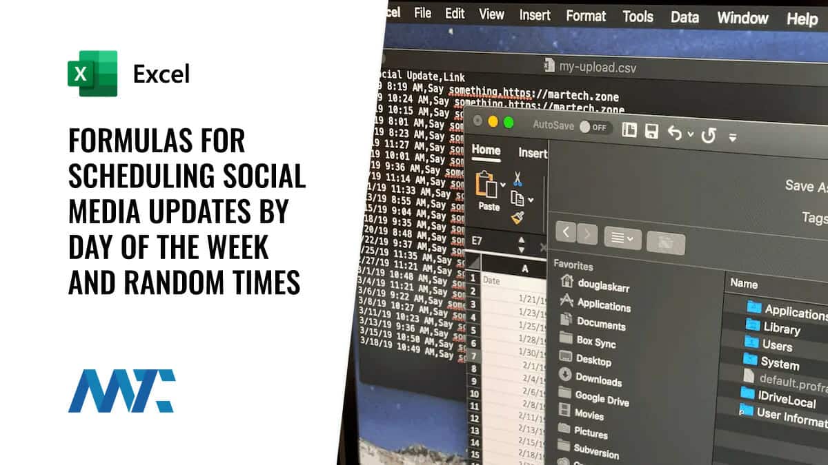 Excel Formulas For Social Media Bulk Upload