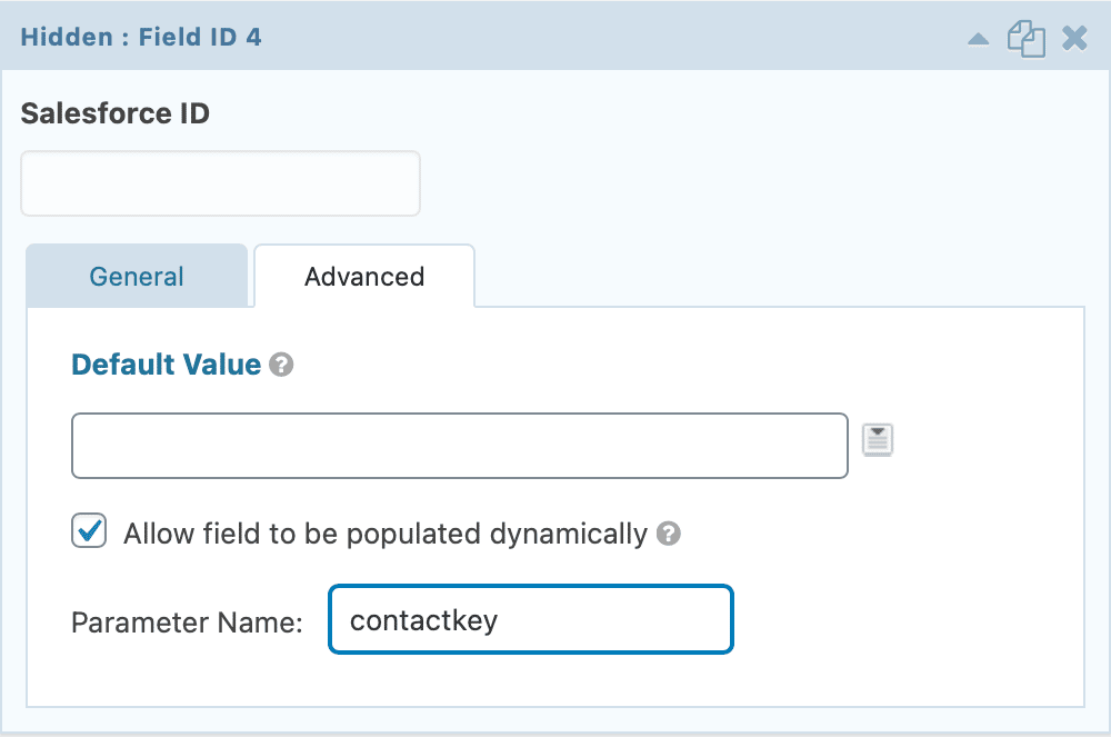 gravity forms hidden field populate querystring