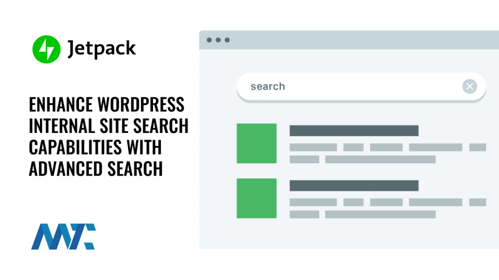 WordPress Jetpack Advanced Internal Site Search