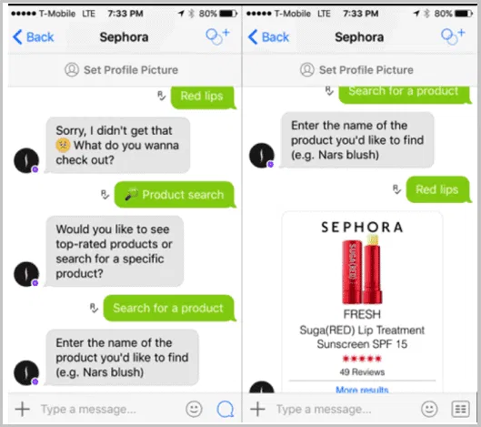 Sephora Chatbot