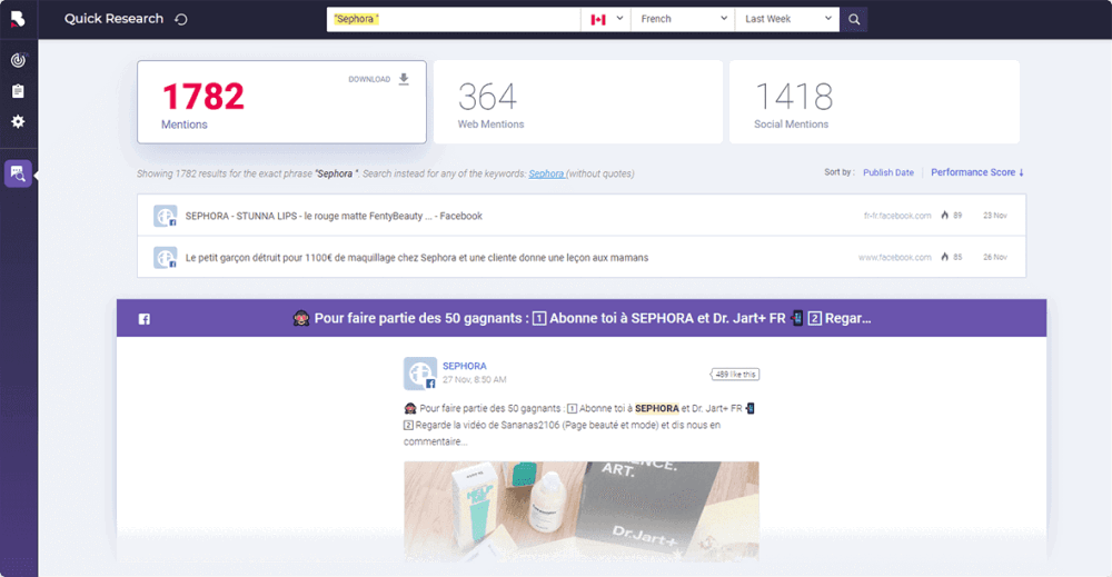 Brandmentions: Reputation Monitoring, Sentiment Analysis, and Alerts for Search and Social Media Mentions 3 competitor spying