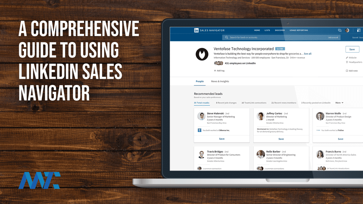 A Comprehensive Guide To Using LinkedIn Sales Navigator 1 LinkedIn Sales Navigator Guide