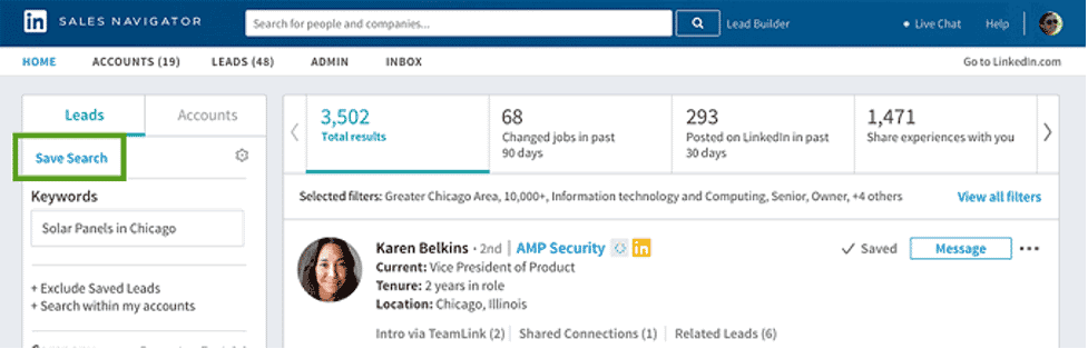 linkedin-sales-navigator-search