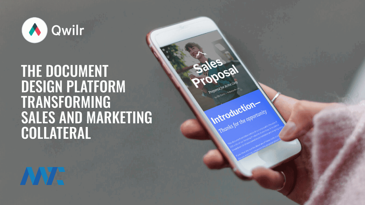 Qwilr Sales and Marketing Document Design