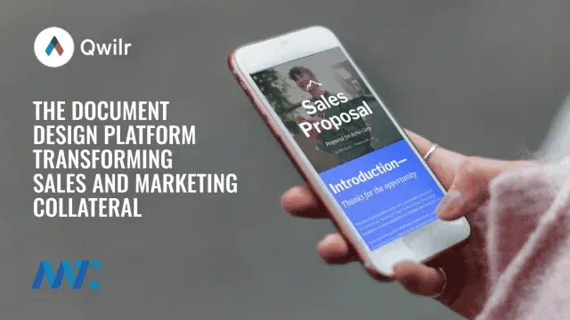 Qwilr Sales and Marketing Document Design