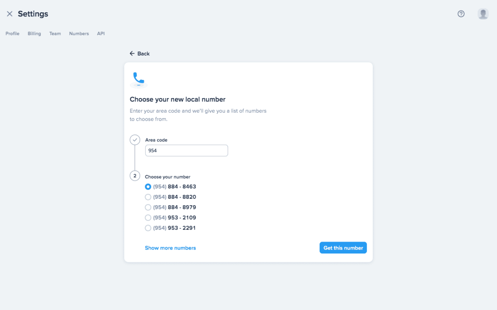 SimpleTexting: An SMS and Text Messaging Platform 3 SimpleTexting - Choose A Number