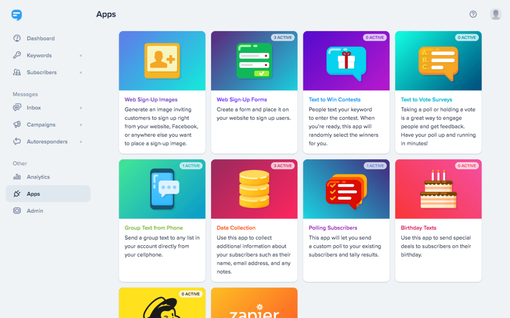 SimpleTexting: An SMS and Text Messaging Platform 5 SimpleTexting - Apps and Integrations