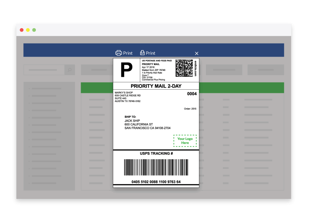 ShippingEasy: Shipping Pricing, Tracking, Labeling, Status Updates, and Discounts For Ecommerce 3 Create Shipping Labels