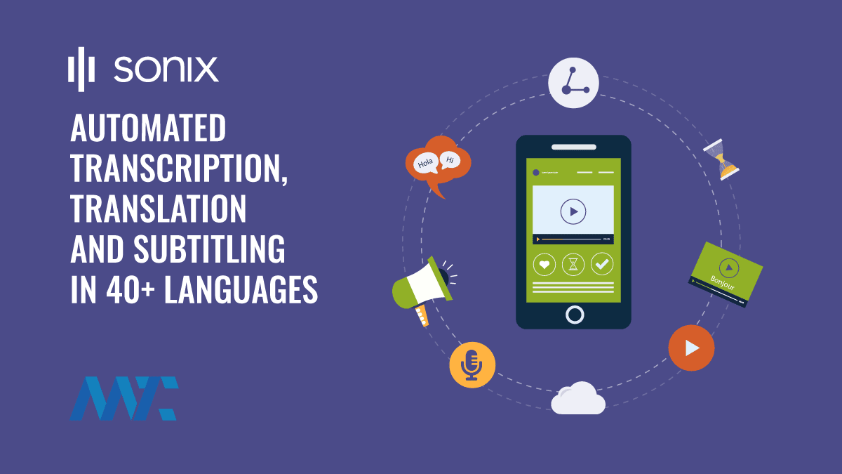 Sonix Transcription Translation and Subtitling