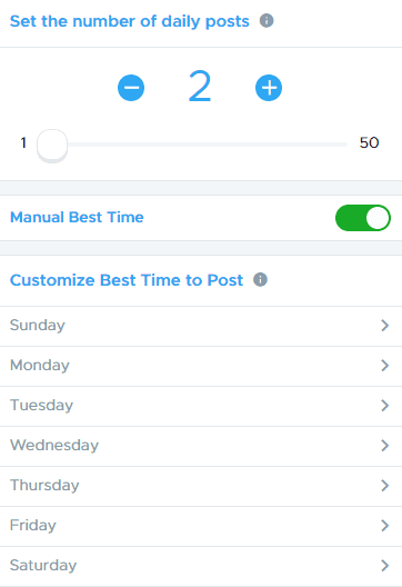 Social Media Scheduling with Crowdfire