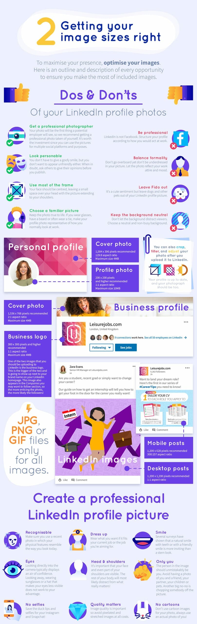 The ultimate Linkedin cheat sheet 2