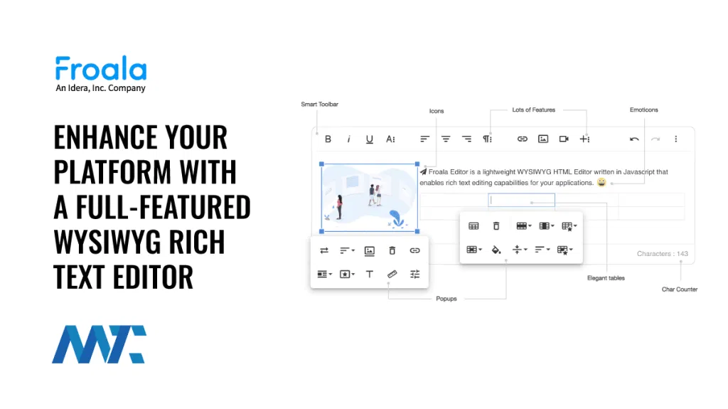 Froala WYSIWYG Rich Text HTML Editor