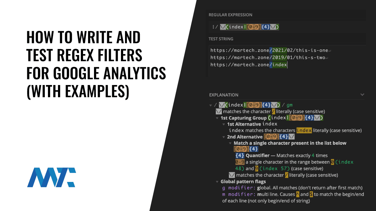Regular Expressions Regex Google Analytics Filters