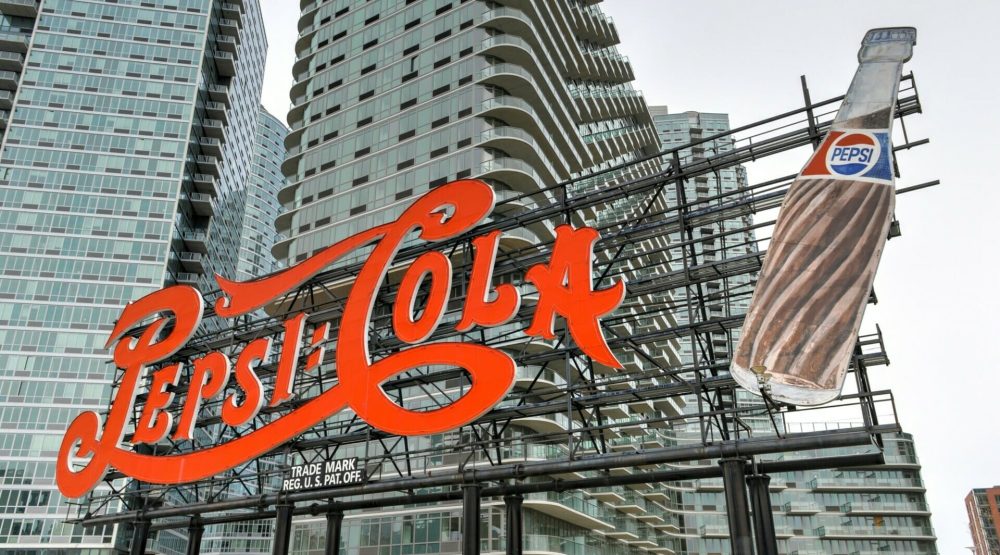 pepsi cola sign
