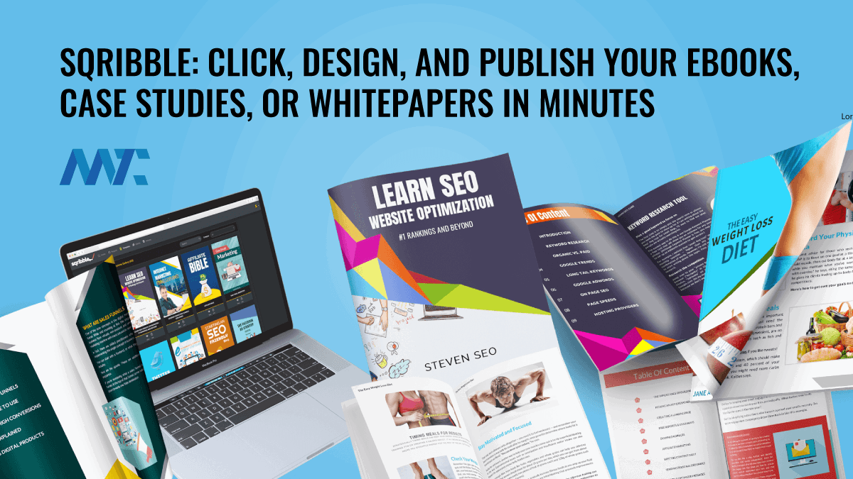 Sqribble: Click, Design, and Publish Your Own Ebooks, Case Studies, or Whitepapers in Minutes 1 Sqribble Ebook Creator