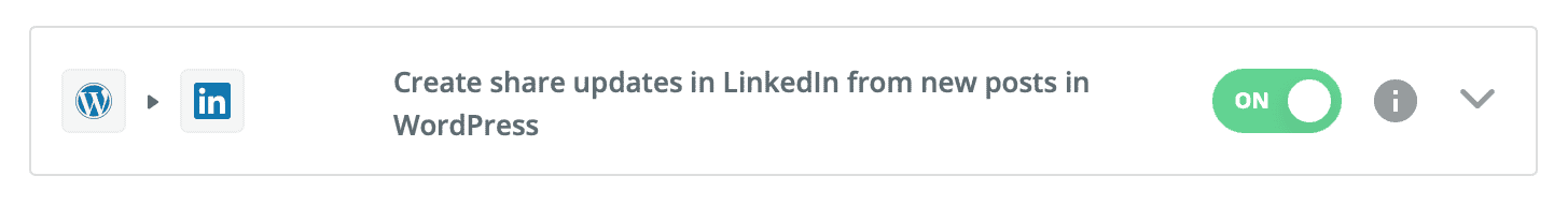 wordpress-linkedin-zap