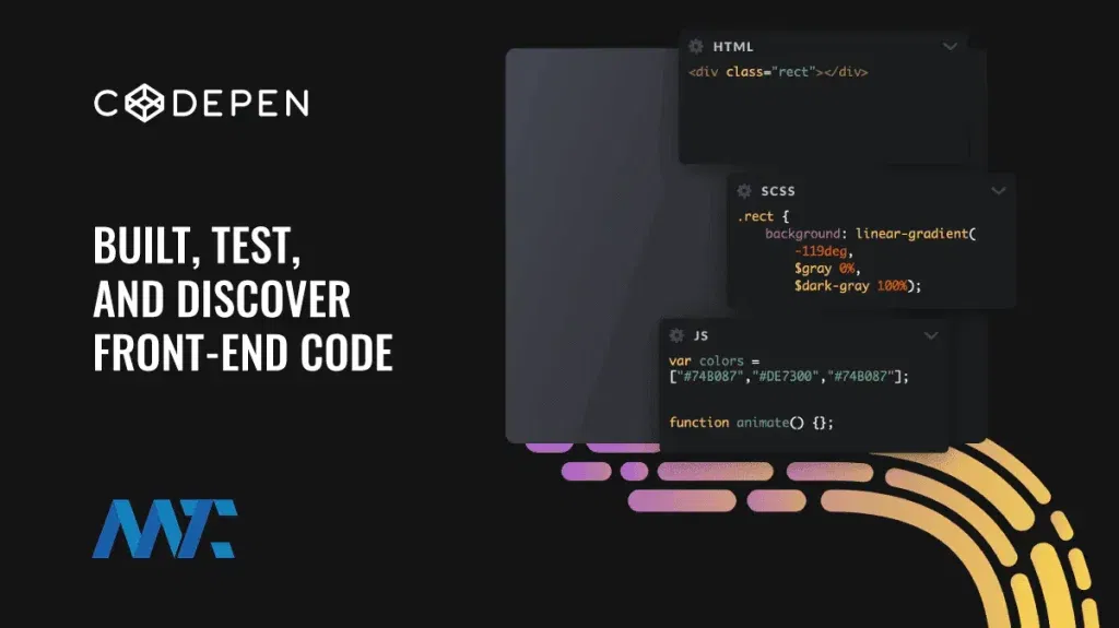 Codepen: Build, Test, and Discover Front-End Code