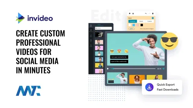 InVideo Social Media Video Templates and Editor