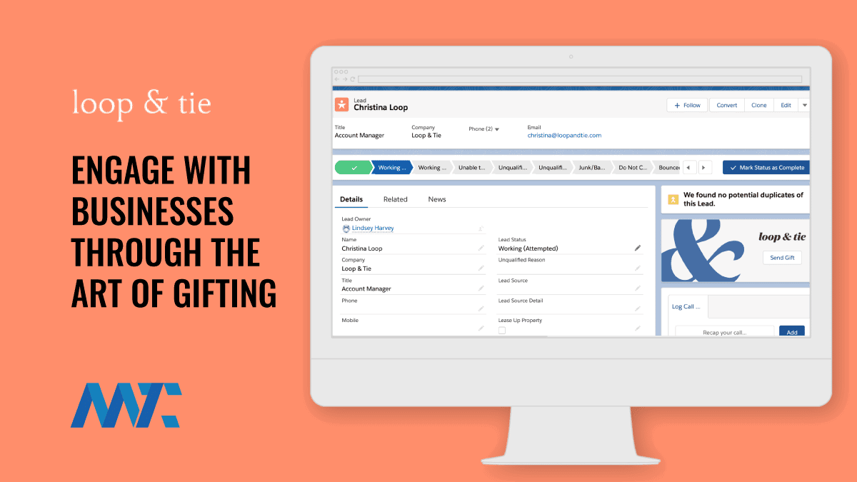 Loop & Tie: B2B Gifting Platform and Salesforce