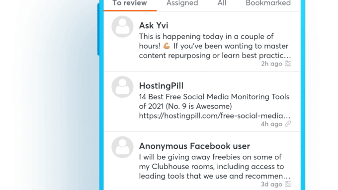 Agorapulse Social Media Management Mobile App