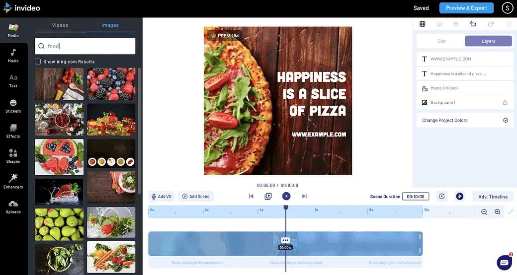 InVideo Video Editor