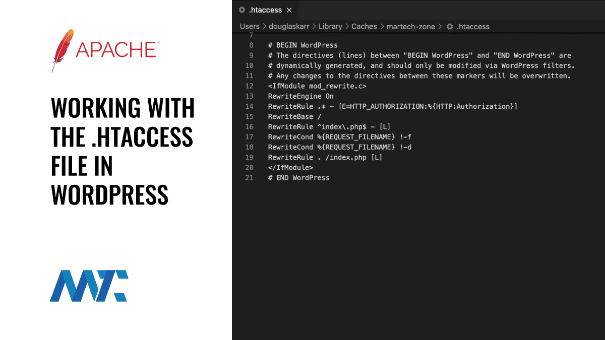 htaccess file WordPress
