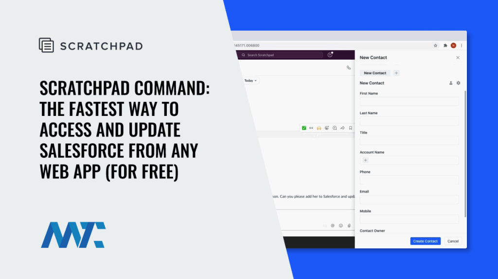 Scratchpad Command: Free Salesforce Chrome Plugin