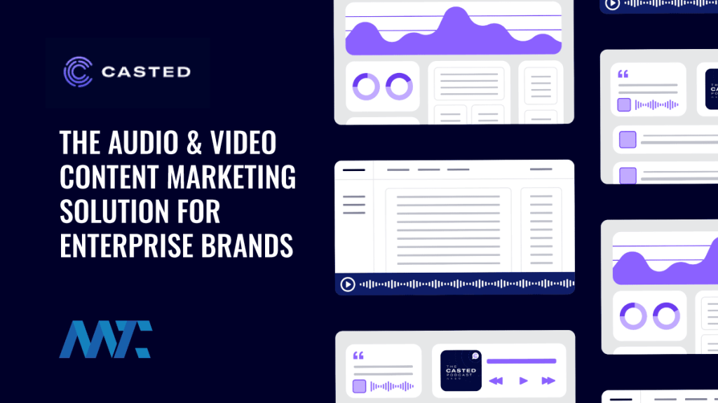 Casted Audio and Video Content Marketing for Enterprise