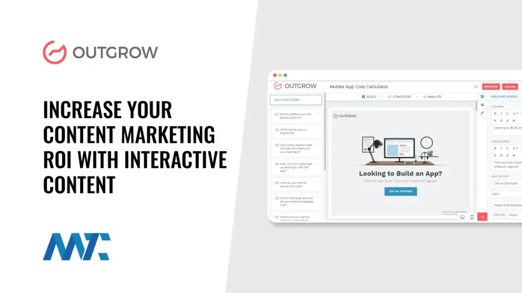 Outgrow - Build Interactive Content Calculators, Tests, Assessments, Chatbots