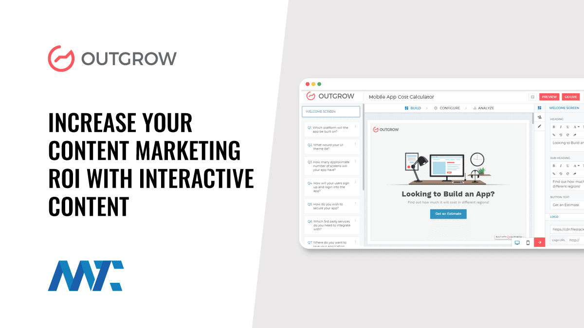 Outgrow - Build Interactive Content Calculators, Tests, Assessments, Chatbots