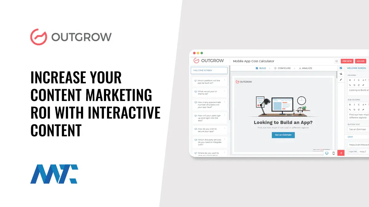 Outgrow - Build Interactive Content Calculators, Tests, Assessments, Chatbots