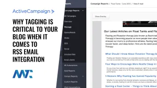 ActiveCampaign RSS Email Tag Feed Integration