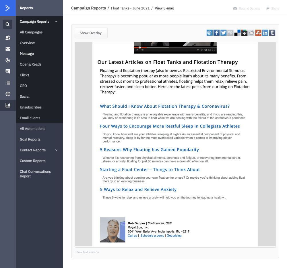 ActiveCampaign RSS Email Integration