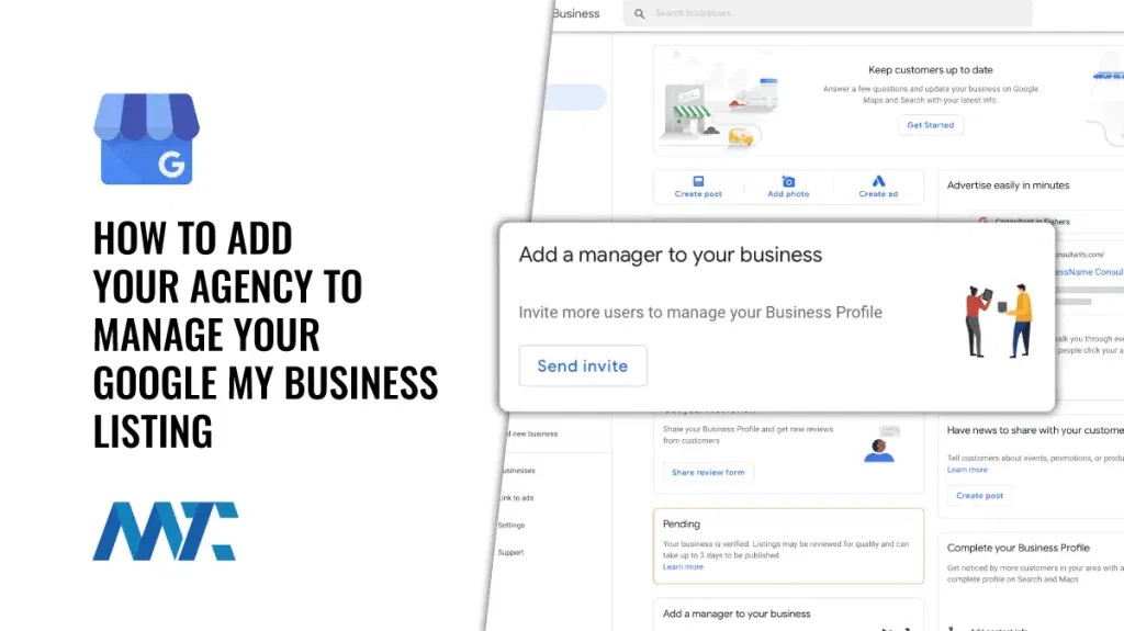How to Add a Manager to Google My Business Listing
