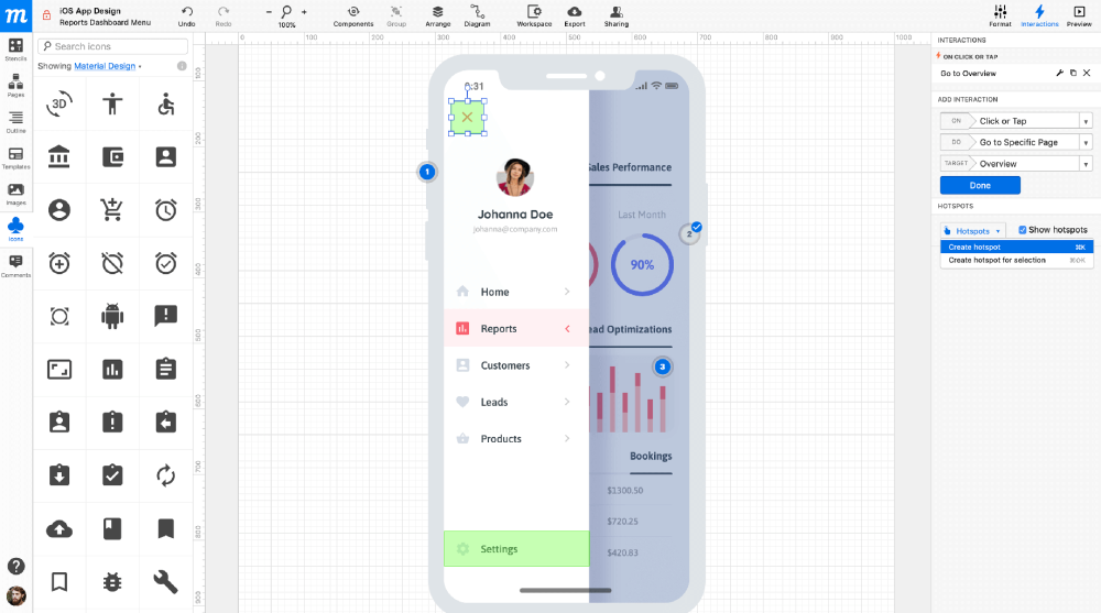 Create a functional prototype