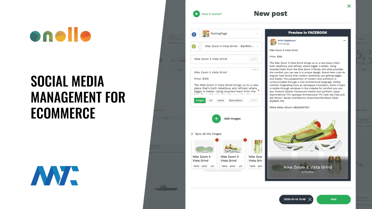Onollo: Social Media Management for Ecommerce 1 Onollo Social Media Management