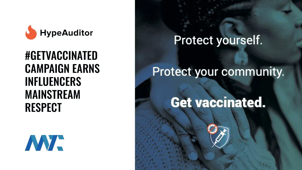#GetVaccinated Influencer Marketing Campaign