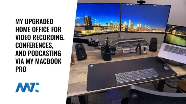 Home Office Desktop and Technology Setup
