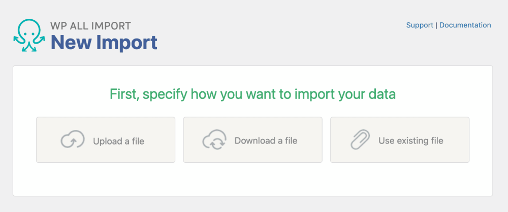 Upload CSV