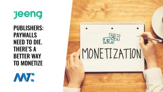 Jeeng Content Publisher Monetization vs Paywall